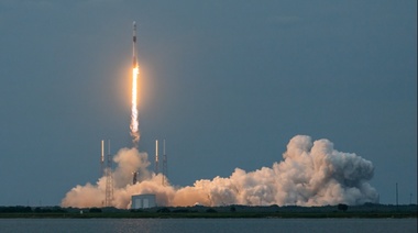 El satélite argentino Saocom 1B fue lanzado desde una base en Estados Unidos