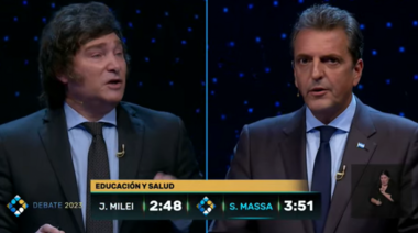 Los puntos desarrollados en el debate del balotaje 2023