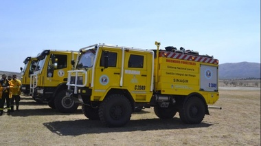 Se redujeron a cinco las provincias con incendios activos