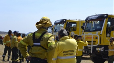 Fue extinguido el último incendio forestal en San Luis