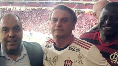 Bolsonaro y su mensaje de felicitaciones para el Flamengo