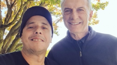 El Dipy almorzó con Macri y se llevó su foto