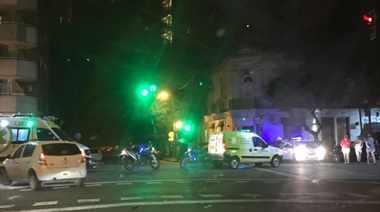 Plaza Paso: Dos accidentes entre autos y motos casi en simultaneo