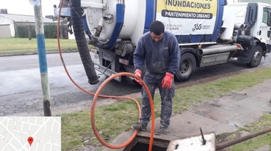 Con la desobstrucción de desagües y el monitoreo de arroyos, el Municipio intensifica la prevención ante las tormentas