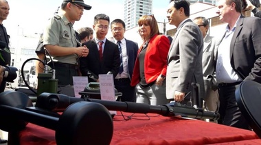 La ministra Bullrich presentó el equipamiento de Seguridad para la cumbre del G20