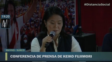 Keiko Fujimori denunció "indicios de fraude en la mesa" durante segunda vuelta