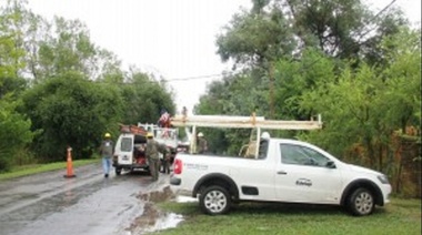 A las 22 del domingo, EDELAP informó que restableció el 90 por ciento del servicio eléctrico afectado por la fuerte tormenta de la madrugada