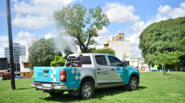 Este viernes continúa el plan de fumigación en distintos barrios de La Plata