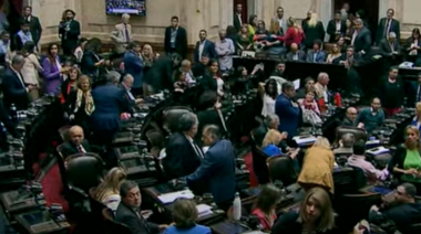 Se levantó por falta de quórum la tumultuosa sesión especial en la Cámara de Diputados