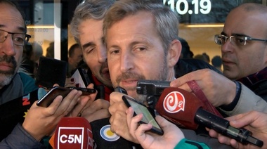 Frigerio dijo que fue el "escrutinio más veloz de la historia de la democracia" y el "más eficaz"