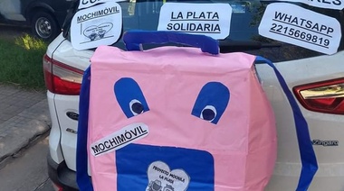 Este jueves, la solidaridad llega a Plaza Moreno con el "Mochimóvil"