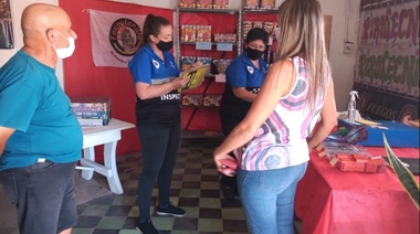 Inspeccionan los puntos de venta de pirotecnia en la ciudad de La Plata