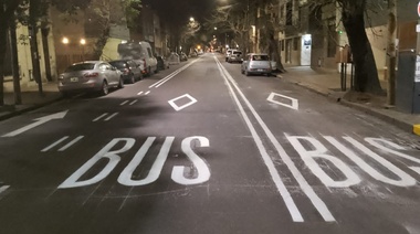 Con la incorporación de los carriles exclusivos, cambian paradas de micro sobre calle 54