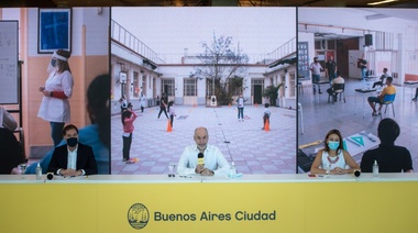 Rodríguez Larreta: “Queremos que todos los chicos vayan todos los días a la escuela”