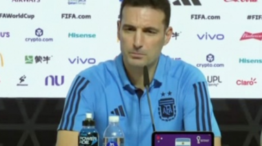 "Estoy en el lugar que cualquier argentino quisiera estar", confesó el DT Lionel Scaloni