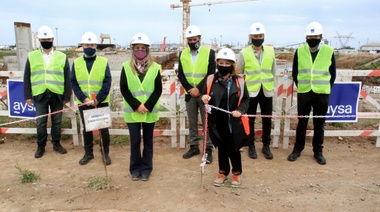 Galmarini, Cabandié y Sabbatella recorrieron el Sistema Riachuelo