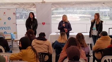 Una jornada “celeste” celebró el Día Internacional de Acción por las Dos Vidas