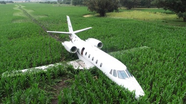 Un Cessna debió aterrizar de emergencia en Miramar y sus pasajeros resultaron ilesos