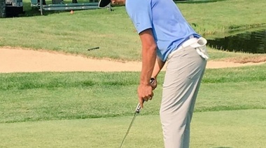 El argentino Augusto Núñez es el único puntero del Abierto de la República de golf