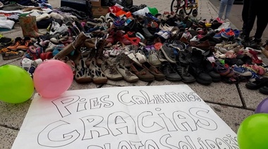 La Plata: Se multiplican los lugares para donar calzados en la campaña “Pies Calentitos”