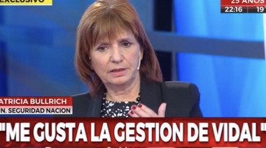 Bullrich aseguró que sólo es candidata a seguir al frente del Ministerio de Seguridad