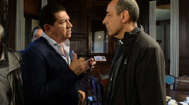 Junto a los distintos espacios político y gremiales de la Región, el berissense Ramón Garaza se reunió con monseñor Fernández