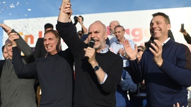 Larreta presenta en Tandil sus propuestas "para un país federal", junto a Santilli y Manes