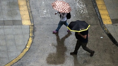 Sábado con lluvias y chaparrones aislados y una máxima de 29 grados para el AMBA