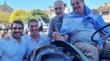 Rodríguez Larreta junto a manifestantes del campo: “Argentina no está para aumentar ningún impuesto”