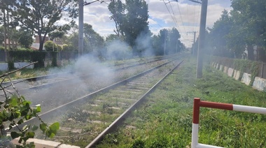 En Sarandí cortaron el servicio del Tren Roca con un piquete y Bullrich lo levantó con fuerzas federales