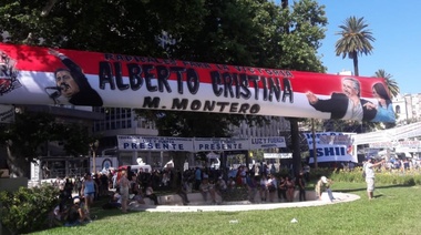 Radicales acompañan a Alberto Fernández en el día de su asunción