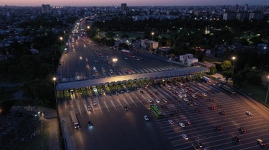 Autopista Perito Moreno: iniciaron las obras para transformar el peaje de Parque Avellaneda en sentido Provincia