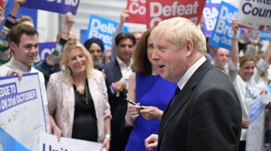 Johnson, elegido para suceder a May al frente del gobierno británico