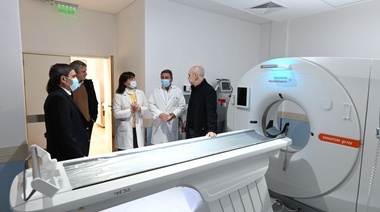 Rodríguez Larreta inauguró el tomógrafo del Hospital Álvarez