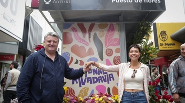 Mayra Mendoza recorrió la puesta en valor de la peatonal Rivadavia