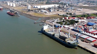Se descargaron 293.265 toneladas de granos en terminales portuarias de Bahía Blanca