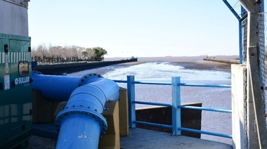 Después del desplazamiento del Río de la Plata, se normaliza el servicio de ABSA de manera paulatina