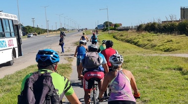 Ciclistas marplatenses hacen interesante movida contra la inseguridad y los robos de bicis