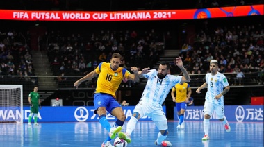 Histórico: Argentina derrotó a Brasil y el domingo buscará ser bicampeón mundial de Futsal