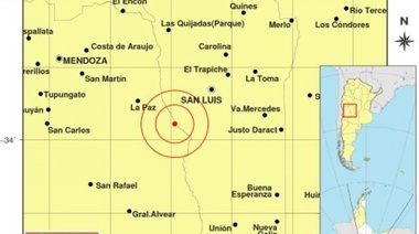 Un temblor de 6.3 sacudió Mendoza y San Luis, y se sintió en CABA