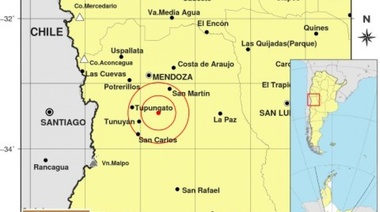 Un sismo de 5.4 grados se sintió en Mendoza sin reporte de daños ni heridos