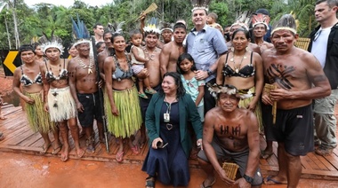 Bolsonaro apeló a la ironía para responderle a Alberto: “Selva”