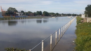 Berisso: Pronóstico de crecida del río de La Plata