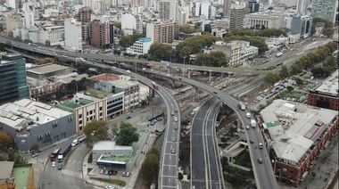 Por obras, otra vez estará cerrado el enlace de la Au. Buenos Aires-La Plata con la Au. 25 de Mayo