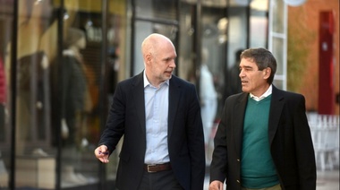 Rodríguez Larreta y Quirós, juntos en el Barrio Chino