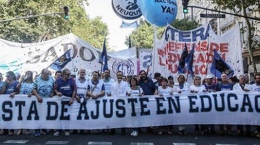 Los docentes cumplen la segunda jornada de paro en gran parte del país