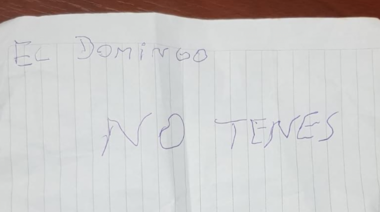 “El domingo no tenés boletas”, la amenaza con nafta y fósforos a un local céntrico de Escudero (UxP)