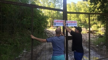 Se clausuró un depósito de basura y chatarra en Palo Blanco