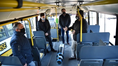 Instalan dispositivos para medir la temperatura de los pasajeros en el transporte público
