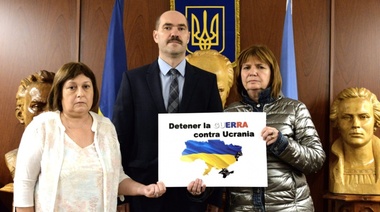 Encargado de negocios de Ucrania en Argentina dijo que no están conformes con la posición del Gobierno